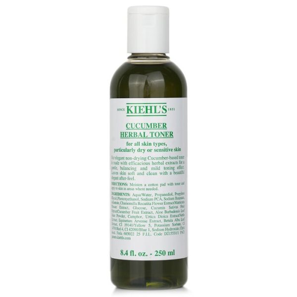 Kiehl's Cucumber Herbal Alcohol-Free Toner - For Dry or Sensitive Skin Types - Image 2