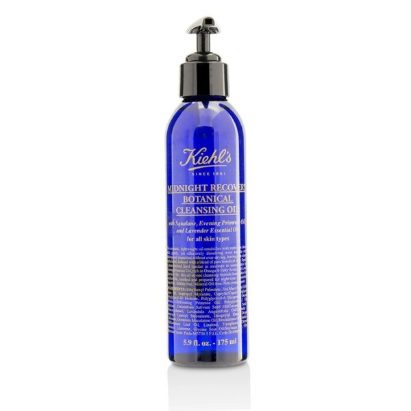 Kiehl's Midnight Recovery Botanical Cleansing Oil - For All Skin Types - Image 2