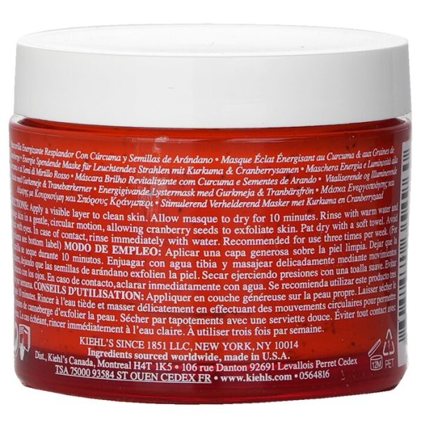 Kiehl's Turmeric & Cranberry Seed Energizing Radiance Masque