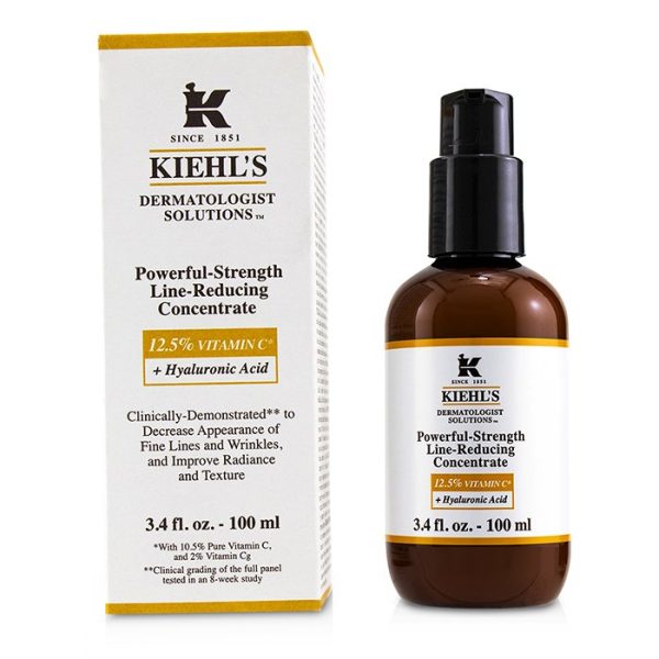 Kiehl's Dermatologist Solutions Powerful-Strength Line-Reducing Concentrate (With 12.5% Vitamin C + Hyaluronic Acid) - Image 3